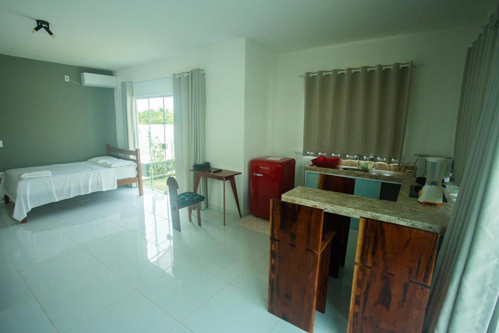 Chale Com Jacuzzi E Vista Para E Piscina Hotel Touros Exterior foto